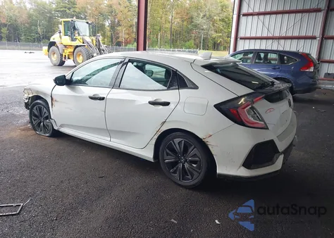 2017 Honda Civic Ex z USA, uszkodzony, nr VIN SHHFK7H59HU408280